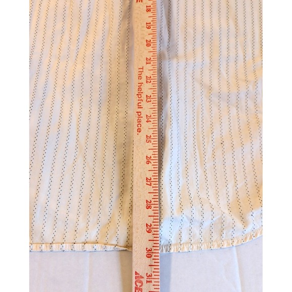 Vtg Lucky Brand Shirt Men L Embroidered Back Long Sleeve Hipster Cool Guy Hippy - Picture 11 of 12